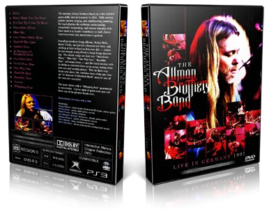 Artwork Cover of Allman Brothers Band 1991-07-05 DVD Baden Proshot