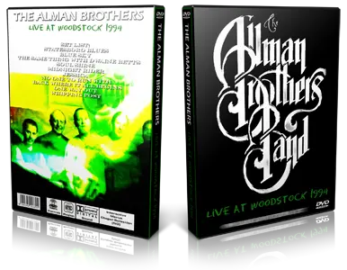 Artwork Cover of Allman Brothers Band Compilation DVD Woodstock 1994 Proshot