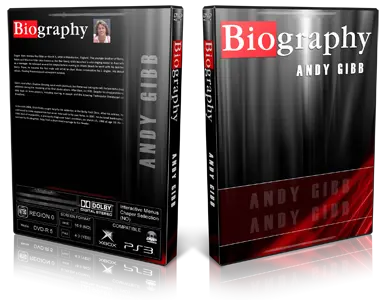 Artwork Cover of Andi Gibb Compilation DVD Biography From Biography Channel Proshot