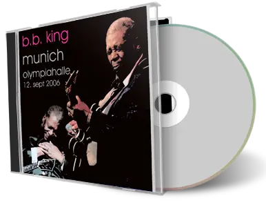Artwork Cover of BB King 2006-09-12 CD Munich Audience