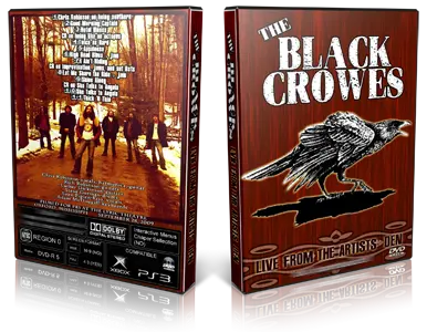 Artwork Cover of Black Crowes 2011-02-25 DVD New York City Proshot