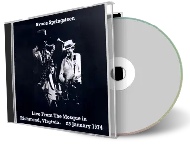 Artwork Cover of Bruce Springsteen 1974-01-25 CD Richmond Audience
