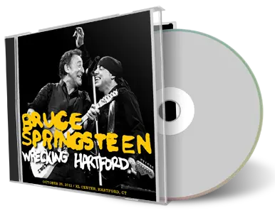 Artwork Cover of Bruce Springsteen 2012-10-25 CD Hartford Audience