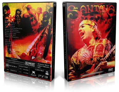 Artwork Cover of Carlos Santana 1986-08-17 DVD Mountain View Proshot
