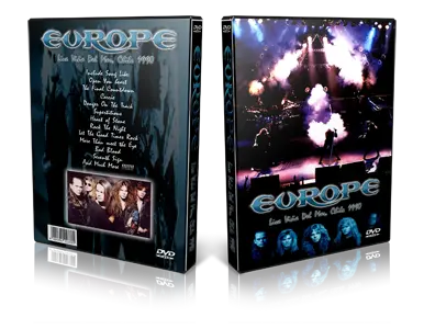 Artwork Cover of Europe Compilation DVD Vina Del Mar 1990 Proshot