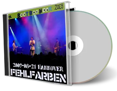 Artwork Cover of Fehlfarben 2009-08-21 CD Hannover-Linden-Nord Audience