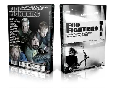 Artwork Cover of Foo Fighters 2008-05-31 DVD Pink Pop Festival Proshot