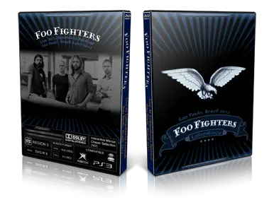 Artwork Cover of Foo Fighters 2012-04-07 DVD Sao Paulo Proshot