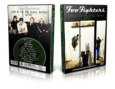 Artwork Cover of Foo Fighters Compilation DVD Sydney 2002 Proshot