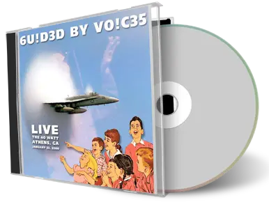 Artwork Cover of Guided By Voices 2000-01-22 CD Athens Soundboard
