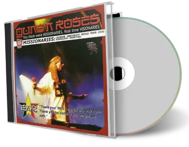 Artwork Cover of Guns N Roses 2002-08-24 CD Hasselt Audience