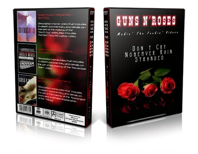 Artwork Cover of Guns N Roses Compilation DVD Making The Fucking Videos 1994 Proshot