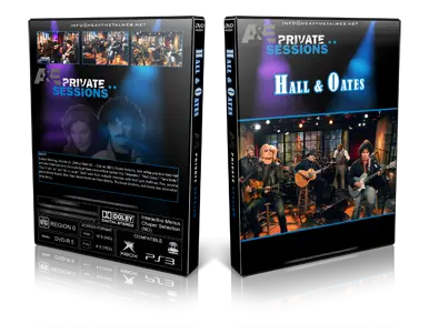 Artwork Cover of Hall and Oates 2009-10-25 DVD A and E Private Session Proshot