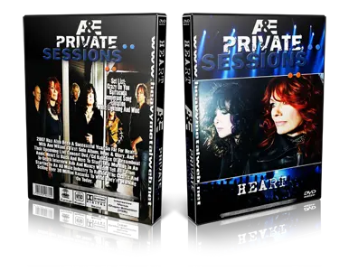 Artwork Cover of Heart Compilation DVD A and E Private Session 2007 Proshot