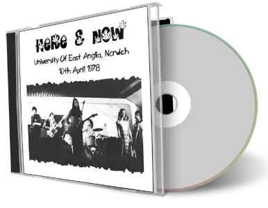 Artwork Cover of Here and Now 1978-04-10 CD Norwich  Soundboard