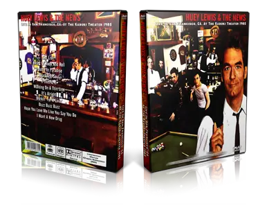 Artwork Cover of Huey Lewis Compilation DVD San Francisco 1985 Proshot
