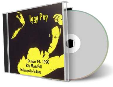 Artwork Cover of Iggy Pop 1990-10-14 CD Indianapolis Audience
