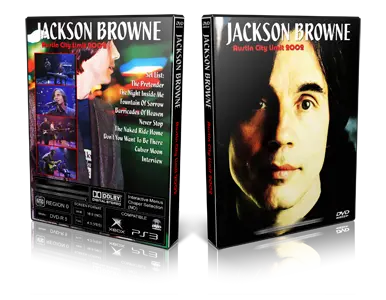 Artwork Cover of Jackson Browne Compilation DVD Austin City Limit 2002 Proshot