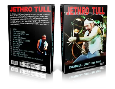 Artwork Cover of Jethro Tull 1991-07-13 DVD Istanbul Proshot