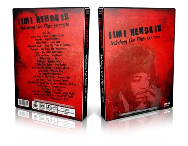 Artwork Cover of Jimi Hendrix Compilation DVD Anthology 1967-1970 Proshot