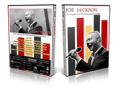 Artwork Cover of Joe Jackson Compilation DVD Lugano Jazz Festival 2008 Proshot