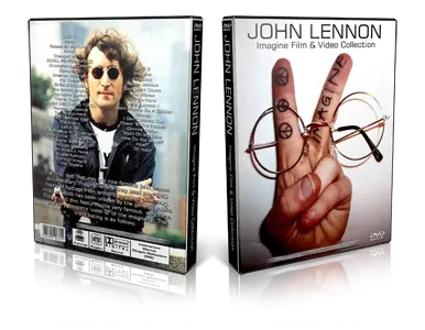 Artwork Cover of John Lennon Compilation DVD Imagine Film and Video Collection Proshot