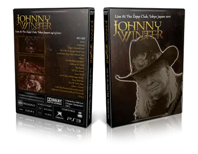 Artwork Cover of Johnny Winter 2011-04-15 DVD Tokyo Proshot