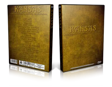 Artwork Cover of Kansas 1982-07-30 DVD Omaha Proshot