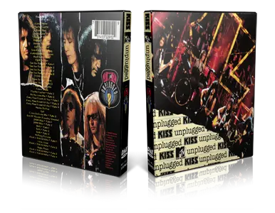 Artwork Cover of KISS 1995-08-09 DVD Unplugged Uncut Proshot