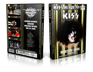 Artwork Cover of KISS 2008-05-24 DVD Brno Audience