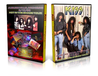 Artwork Cover of KISS Compilation DVD Auburn Hills 1990 Proshot