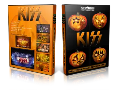 Artwork Cover of KISS Compilation DVD Halloween Media Collection 1998 Proshot