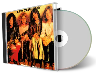 Artwork Cover of Led Zeppelin Compilation CD Studio Daze Soundboard