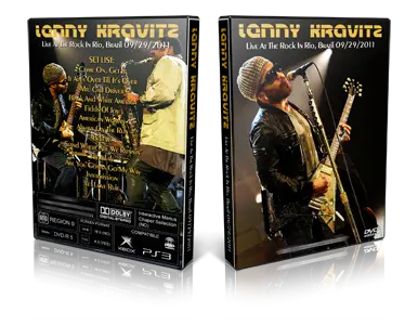 Artwork Cover of Lenny Kravitz 2011-09-29 DVD Rio Proshot