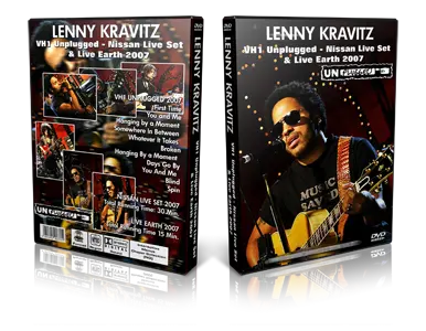 Artwork Cover of Lenny Kravitz Compilation DVD VH1 Unplugged 2007 Proshot