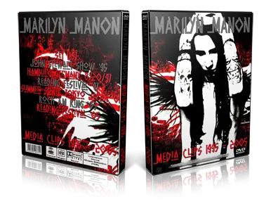 Artwork Cover of Marilyn Manson Compilation DVD Media Clips 1995-2005 Proshot