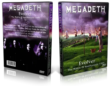 Artwork Cover of Megadeth Compilation DVD Making Of Youthanasia 1995 Proshot