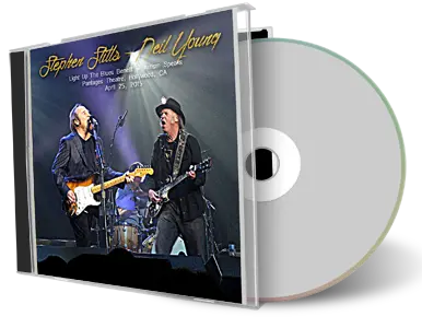 Artwork Cover of Neil Young and Stephen Stills 2015-04-25 CD Hollywood Audience