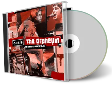 Artwork Cover of Oasis 1995-10-14 CD Boston Soundboard