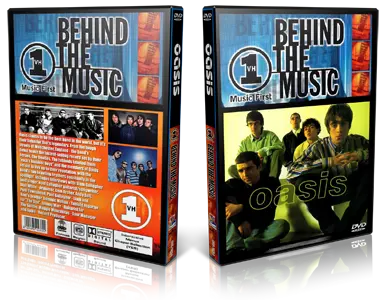 Artwork Cover of Oasis Compilation DVD Behind The Music Proshot