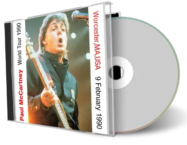 Artwork Cover of Paul McCartney 1990-02-09 CD Worcester Audience