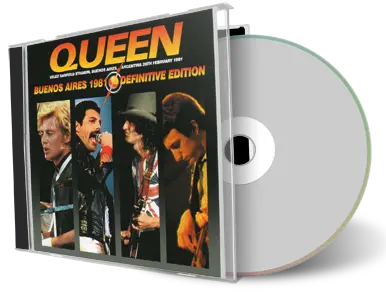 Artwork Cover of Queen 1981-02-28 CD Buenos Aires Audience