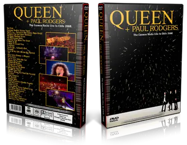 Artwork Cover of Queen 2008-11-19 DVD Chile Proshot