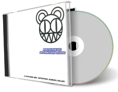 Artwork Cover of Radiohead 2000-09-16 CD Nijmegen Soundboard