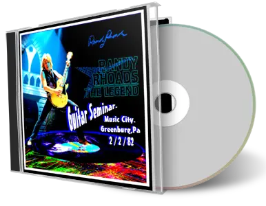 Artwork Cover of Randy Rhoads 1982-02-02 CD Greensburg Audience