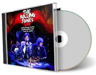 Artwork Cover of Rolling Stones 2013-06-18 CD Philadelphia Audience