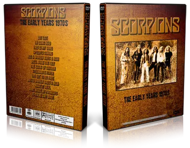Artwork Cover of Scorpions Compilation DVD Early Years 1970 Proshot