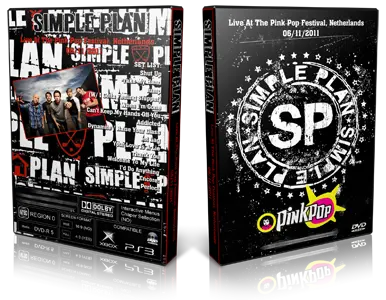 Artwork Cover of Simple Plan 2011-06-11 DVD Pink Pop Festival Proshot