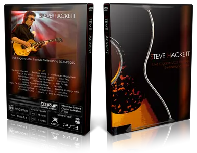 Artwork Cover of Steve Hackett 2009-07-04 DVD Lugano Jazz Festival Proshot