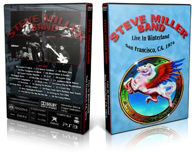 Artwork Cover of Steve Miller 1974-01-05 DVD San Francisco Proshot